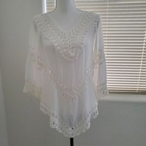 Vivid Collection Crochet Cover-up